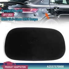 Black New For Mercedes 16-23 GLC Coupe C253 Fuel Filler Door Tank Lid Cap Cover picture