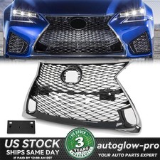 For 2016-2017 Lexus GS200t 2016-2018 GS450h 2016-2020 GS350 Front Bumper Grille picture