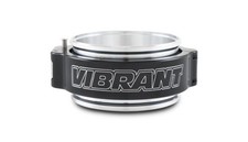 Vibrant 3.5in O.D. Aluminized HD 2.0 Clamp Assembly - Anodized Black picture