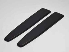 Set of 2 BMW Z4 Leather Door Armrests Z4 Roadster Coupe Black Leather Pair picture