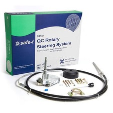 Dometic SeaStar SS13712 Safe-T QC Rotary Steering System 12' Cable Boat Kit picture