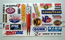 OFF ROAD RACING DECAL SET   - Baja - Rally - SCORE- Toolbox Art - Garage Decor picture
