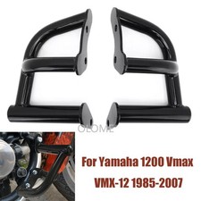 Black Engine Guard Highway Crash Bar Engine Protector For Yamaha VMAX1200 84-07 picture