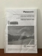 Panasonic CQ-C5410U CQ-C5310U CQ-C5210U CQ-C5110U CD MP3 Car Receiver Manual picture