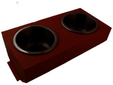 Mercedes Benz Center Console Cupholder - W107 & W126 - Burgundy picture