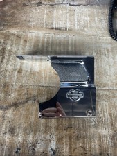 Harley Touring OEM Transmission Chrome Cover 34740-02A w Brackets picture