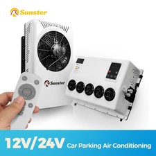 12V Split Air Conditioner AC Kit Fit for Cab Semi Truck Bus Caravan RV 12000 BTU picture