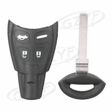 Key Fob w/ EMBLEM Remote Key shell Saab 9-3 Sport Sedan  Combi Wagon picture
