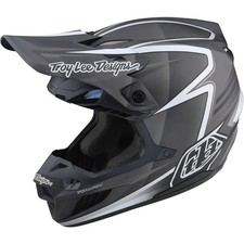 Troy Lee Designs 2022 SE5 Carbon Helmet With MIPS - Lines - Black, X-Small picture