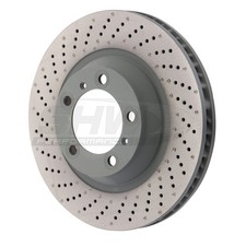 SHW LH Front Drill Rotor 99135140301 For 15-16 911 Carrera 4 GTS 3.8 w/o Ceramic picture