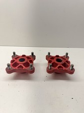 2004-2007 Polaris Predator 500 OEM Rear Back Left Right Wheel Hub Hubs RED *B* picture