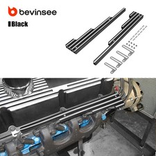 BEVINSEE Aluminum Spark Plug Wire Looms Holder Set For SBC BBC 302 350 454 picture