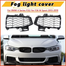 Pair Front Bumper Fog Light Cover For BMW F32 F36 M Race 51118056493 51118056494 picture