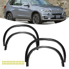 4PCS Fit For BMW X5 F15 14-18  Wheel Arch Wide Fender Flares Cover Trims Black picture