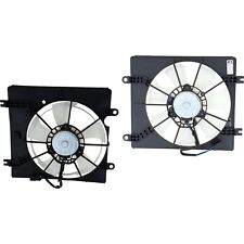 Set of 2 Cooling Fan Assemblies  Driver & Passenger Side Left Right Pair picture