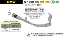 ARROW COMPLETO COMPETITION EVO FULL TITANIUM FULL EXHAUST BMW S 1000 RR 2019-22 picture