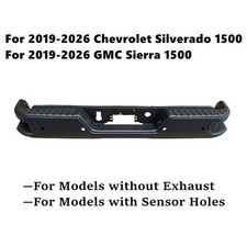 NEW Complete Black Rear Bumper Assembly For 2019-2026 Sierra Silverado 1500 picture