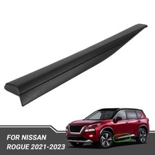 Fits 2021-2023 Nissan Rogue Door Trim Molding Black Front Left Driver Lower picture