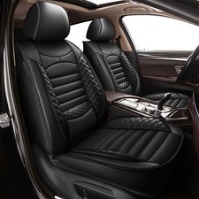 Car 5-Seat Covers Faux Leather Full Set For Honda Accord 2007-2017 Sedan 4-Door picture