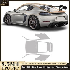 For Porsche 718 Spyder 2019-2023 Sunroof Precut Paint Protection Film Clear PPF picture