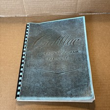 1957-1960 Cadillac Eldorado Brougham Parts List Catalog Manual picture
