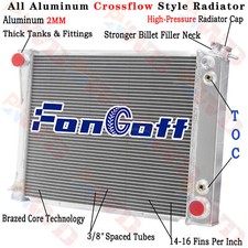 3 Row Radiator For 1985-93 Chevy GMC C/K/G/R C10 C20 G2500 K1500 R2500 4.3L V6- picture
