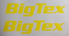 BIG TEX OEM Replacement TRAILER DECAL Stickers - SET OF 2 - 12
