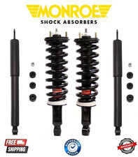 Monroe Front Coil Spring-Quick-Strut & Rear Shock Kit For 00-06 Tundra picture