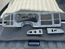 99-05 Chevy Silverado Custom Hydro-dipped Instrument & Both Window OEM Bezels picture