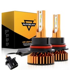 AUXBEAM HB1 9004 LED Headlight Conversion Kit High Low Beam Bulbs 6000K White 2x picture