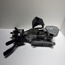 2006-2011 AUDI A6 S6 QUATTRO ELECTRIC HEIGHT ADJUST STEERING COLUMN W/MODULE OEM picture