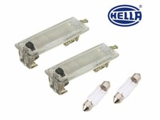 Porsche 944 924 HELLA Interior Light Set of 2x 823 947 105 B + Bulb 90063110690 picture