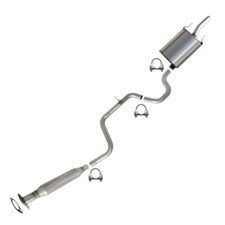 Stainless Steel Resonator Muffler Exhaust System fits 2006-2007 Monte Carlo 3.5L picture