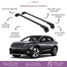 Fits Volkswagen ID.4 2021-2025 with Factory Rails Roof Rack Cross Bars 165 LBS picture