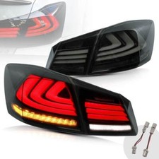 VLAND Full LED Tail Lights For 2013-2017 Honda Accord Sedan w/Sequential Signals picture