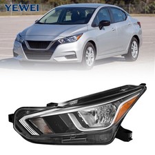 For 2020 2021 2022 2023 2024 Nissan Versa S SV Headlight Front Left Driver Lamp picture