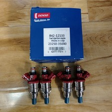New 4X DENSO Fuel Injectors For 89-95 Toyota 4Runner Pickup 2.4L I4 23250-35040 picture