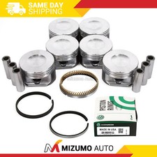 Pistons w/ Rings fit 96-04 Ford Mustang Thunderbird Windstar 3.8 OHV 12V picture