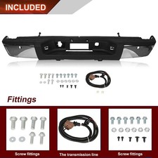 Complete Steel Chrome Bumper for 2007-2012 2013 Chevy Silverado &GMC Sierra 1500 picture