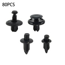 80Pcs M6 M7 M8 Motorcycle Fairing Bodywork Push Rivets /M7 Pry Rivet Pin Kit Set picture