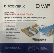 C-MAP DISCOVER X US & CANADA INLAND & COASTAL M-NA-T-200-D-BS (ONLY FOR NSX-NSS4 picture