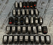 OEM-LOT OF 36 HONDA, NESSAN, , SUBARU, MAZDA, ACURA, INFINITI SMART REMOTES KEYS picture