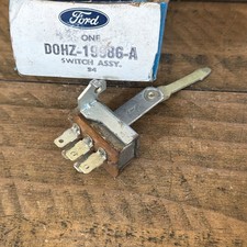 NOS OEM Ford D0HZ-19986-A Heater A/C Blower Motor Switch 1970-79 L LN LNT Trucks picture