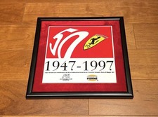 Ferrari 1947-1997 50th Anniversary Ceramiche Piemme Framed Ceramic Tile picture