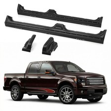 Lh Rh 2009-2014 Ford Pickup F150 Rocker Panels and Cab Corners 4 Dr Crew Cab picture