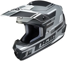 HJC CS-MX2 Trax Motocross Helmet Gray XS SM MD LG XL 2XL 3XL ATV CS-MX CSMX 2 picture