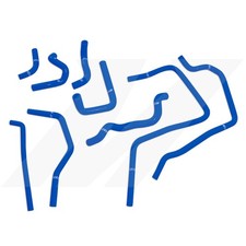 Mishimoto Ancillary Hose Kit Fits Subaru Impreza WRX/STI 2001-2005 Blue picture