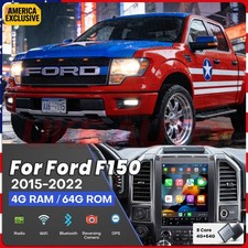 UKE | 64G Apple Carplay For 2015-2022 Ford F150 F250 F350 Car Stereo Radio 8Core picture