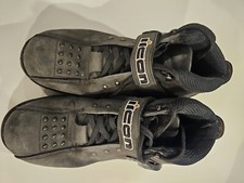 Icon Motosports Mens Black Motorcycle Boots picture