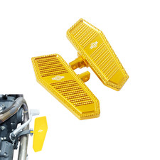 Gold Rider's Mini Floorboard Foot Pedal Fits Harley 96-2017 Street Bob, Fat Bob picture